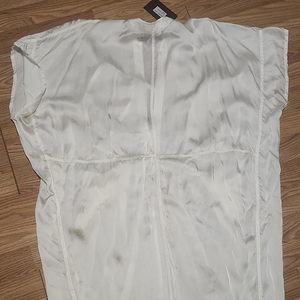 NICHOLAS K DRIFTER White Draped Maxi Dress. Size XXS - Picture 13 of 16